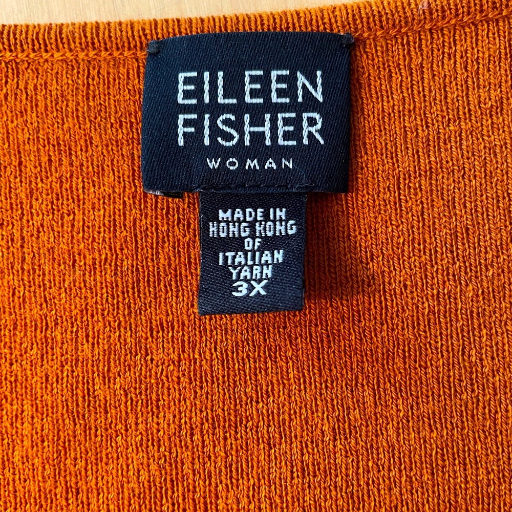 Eileen Fisher 100%wool tunic tank top